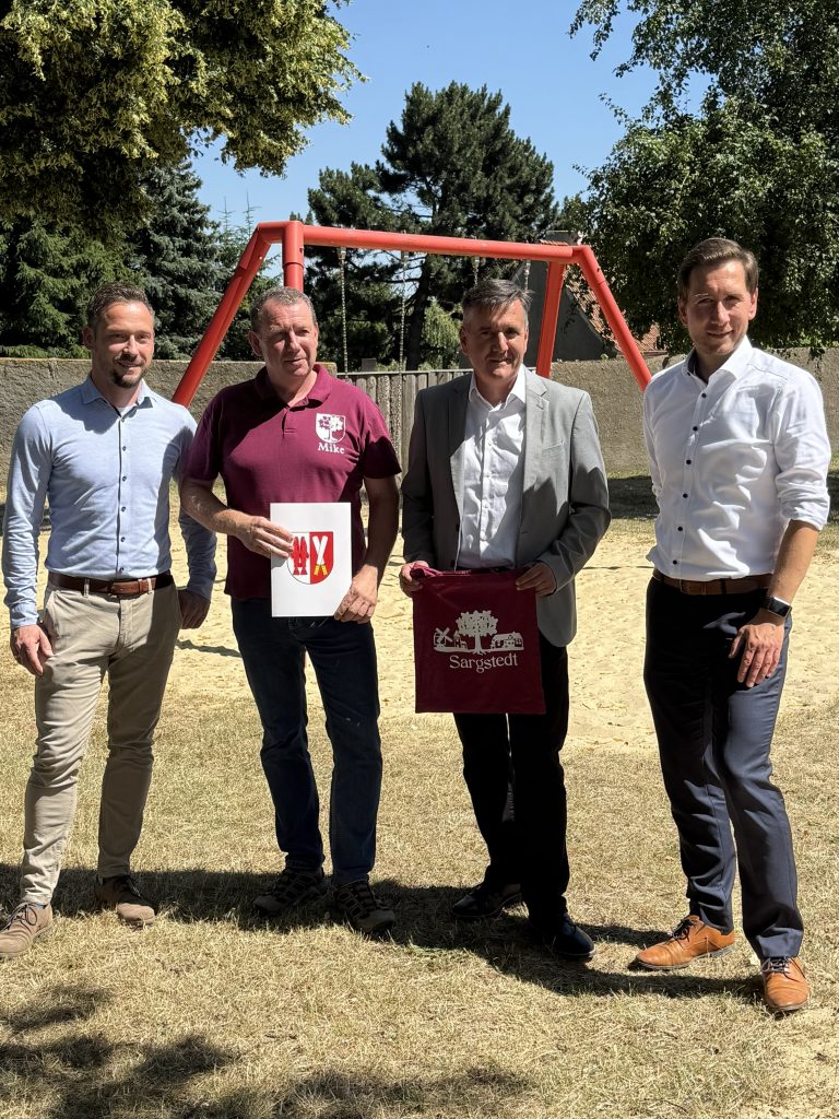 Startschuss für Spielgerät in Sargstedt gefallen!